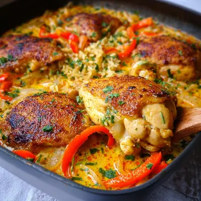 Cremiges Paprika-Hähnchen: Einfaches Feierabendgericht