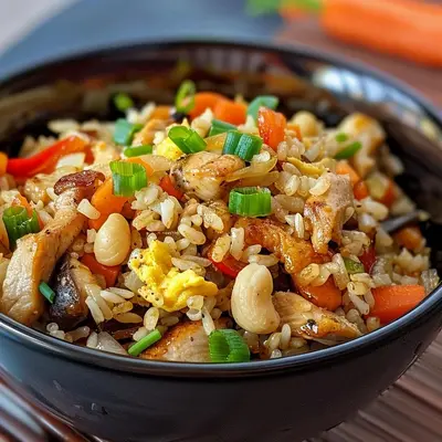 Gebratener Reis mit Hähnchen: Knusprig wie beim Chinesen