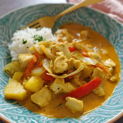 Hähnchen Curry für Kinder: Mild & einfach zubereitet