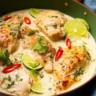 Hähnchen Kokos-Limette: Schnelles Hauptgericht