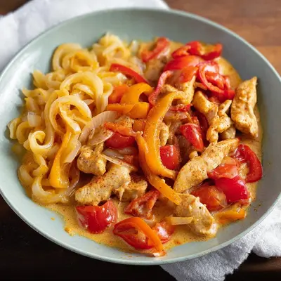 Hähnchen-Paprika-Geschnetzeltes: Schnell & lecker zubereitet