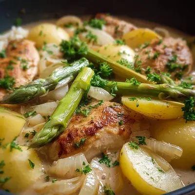 Hähnchen-Spargel-Pfanne: Leicht, lecker & WW-geeignet