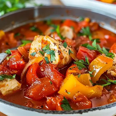 Hühnereintopf mit Tomaten: Dein schnelles Feierabend-Rezept