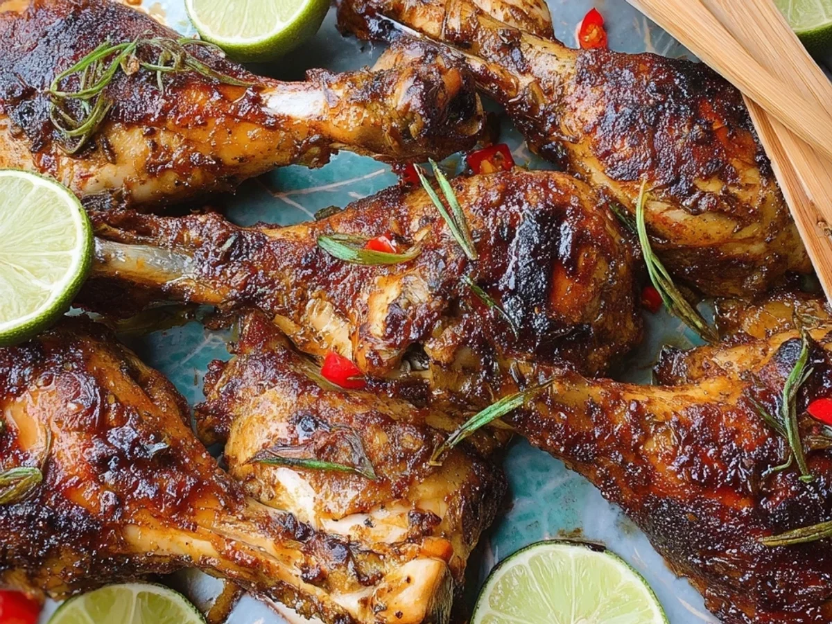 Jerk Chicken Rezept: Feuriges Aroma aus der Karibik - Beitragsbild