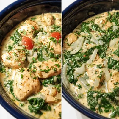 Keto Hähnchen-Spinat-Pfanne: Schnelles Low Carb Abendessen