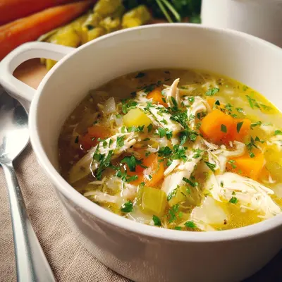 Klassische Hühnersuppe: Zarte Hühnerbrust, dein Seelenwärmer