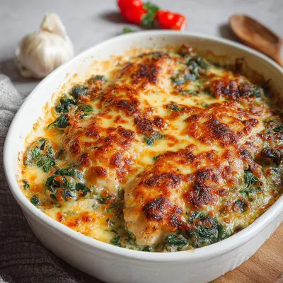 Low Carb Hähnchen Spinat Auflauf: Lecker & Gesund