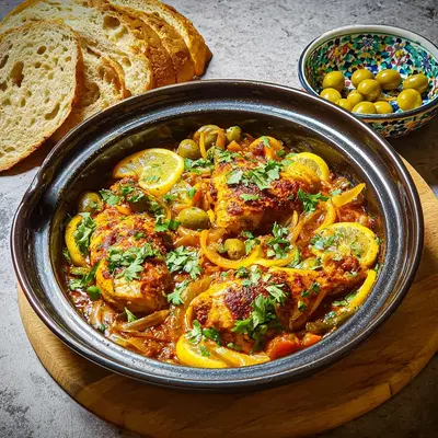 Marokkanisches Hähnchen: Orientalisch würzig genießen