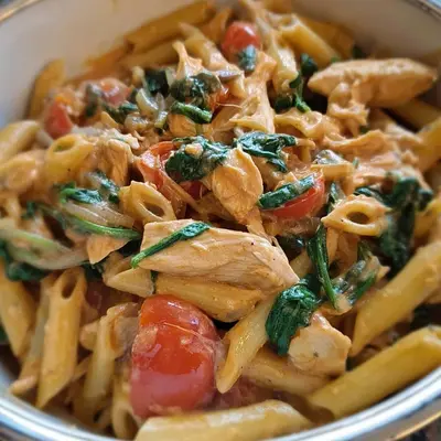 One Pot Huhn Pasta: Schnelles Familienrezept