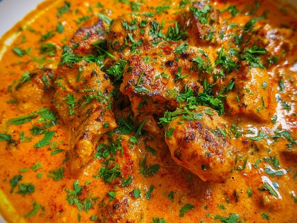 Original Butter Chicken Rezept: Authentisch & Cremig - Beitragsbild