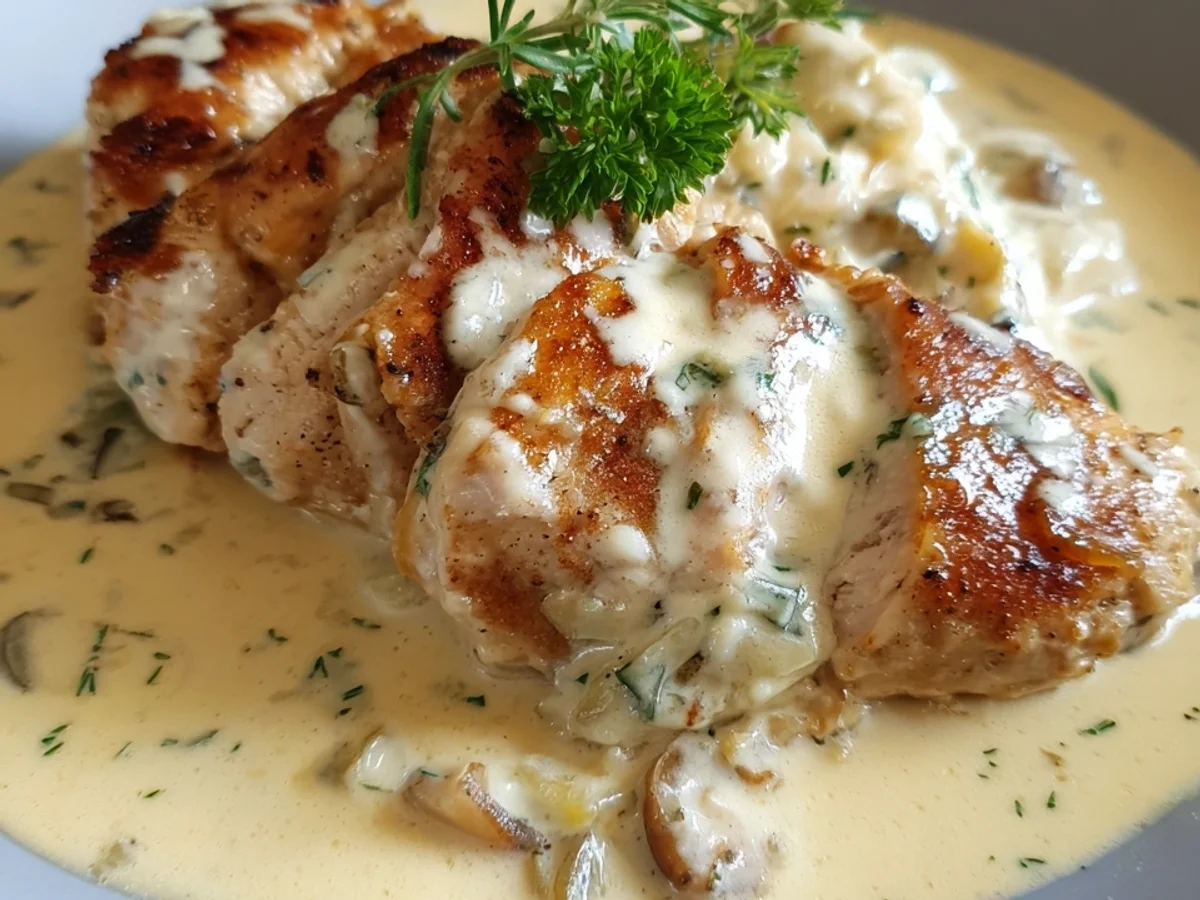 Philadelphia Hähnchen: Cremiges & einfaches Ofengericht - Beitragsbild