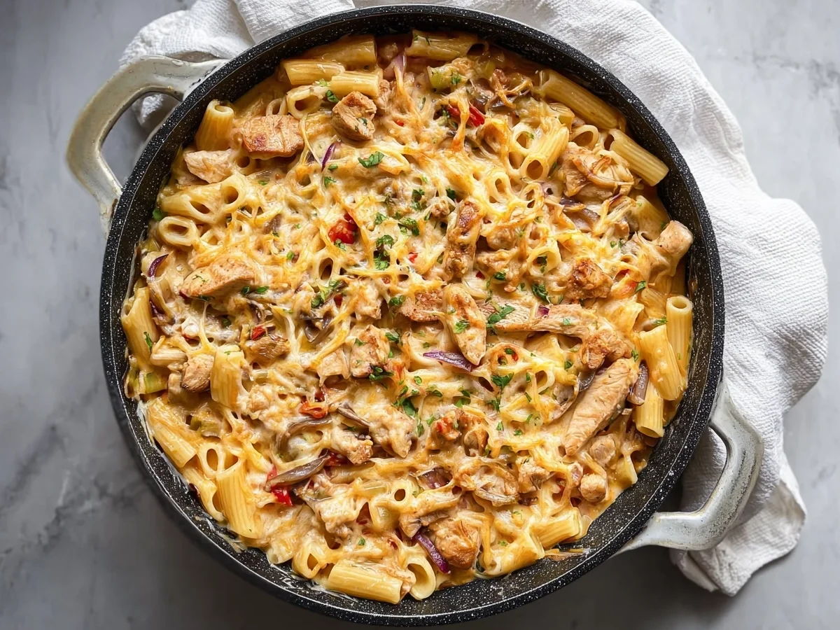 Schneller Hähnchen Nudelauflauf: Familienrezept - Beitragsbild