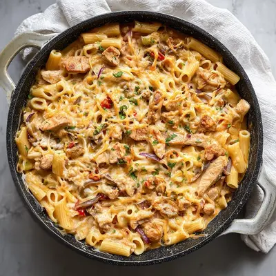 Schneller Hähnchen Nudelauflauf: Familienrezept
