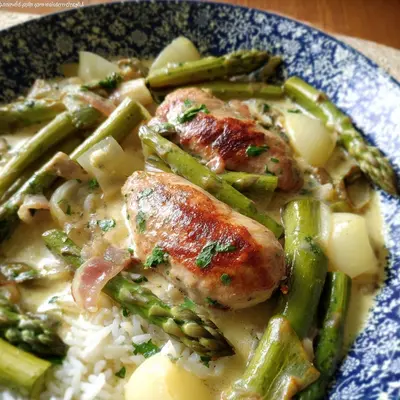 Spargelpfanne mit Hähnchen: Schnelles Frühlingsgericht